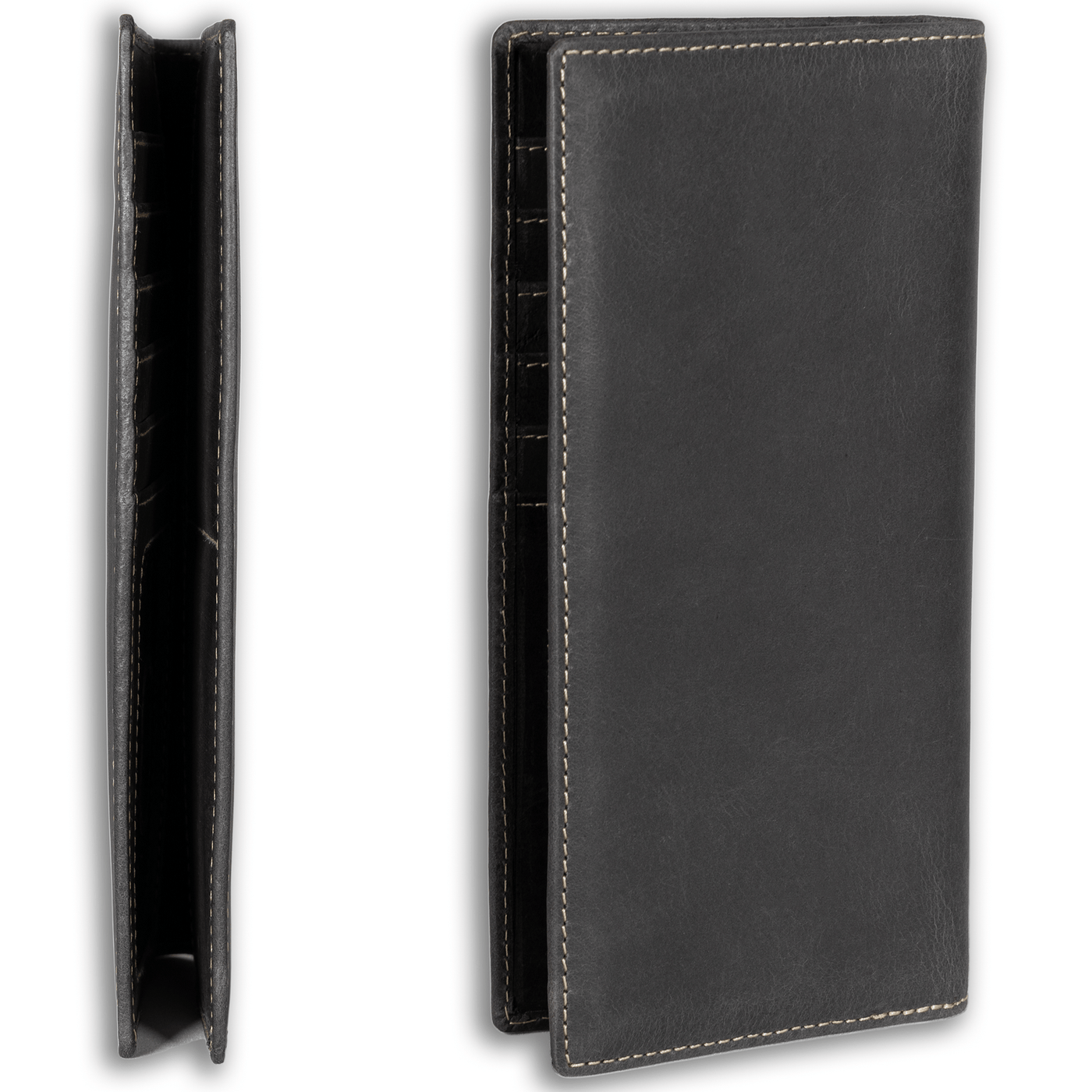 Urban Cowboy Apparel Wallet Black Leather Rodeo Wallet