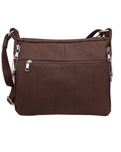 Concealed Carry Leather Crossbody Bag by Roma Leathers
